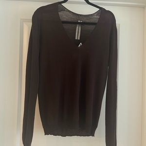 Rick Owens Long Sleeve Wool Sweater - NWT